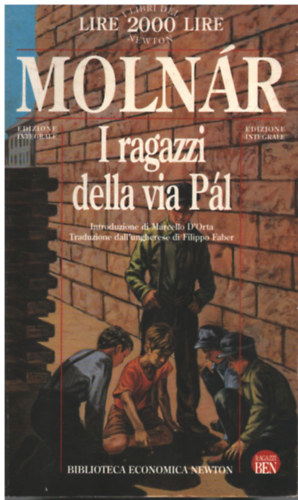 Könyv: I Ragazzi della Via Pal - (A Pál utcai fiúk) (Molnár Ferenc)