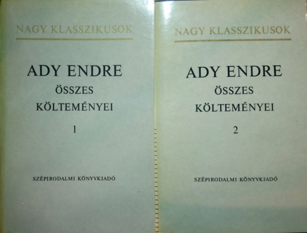Könyv: Ady Endre összes költeményei I-II. (Ady Endre)