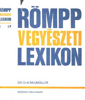 Könyv: Römpp Vegyészeti lexikon 3. L-P (Otto-Albrecht Neumüller)
