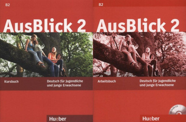 Könyv: AusBlick 2. B2 - Kursbuch + Arbeitsbuch + CD (Fischer-Mitziviris)