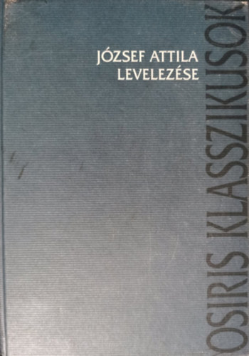Könyv: József Attila levelezése (József Attila)