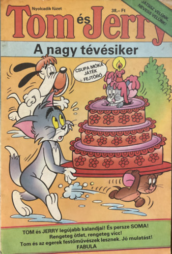 Könyv: Tom és Jerry 8. füzet - A nagy tévésiker ()