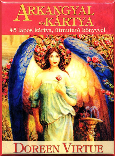 Könyv: Arkangyal jóskártya (45 lapos kártya + útmutató könyv) (Doreen Virtue)