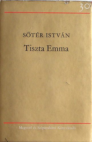 Sőtér István: Tiszta Emma