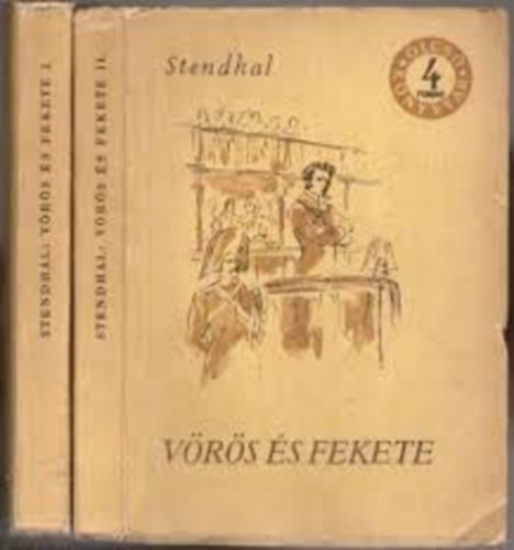 Stendhal: Vörös és fekete - Olcsó Könyvtár