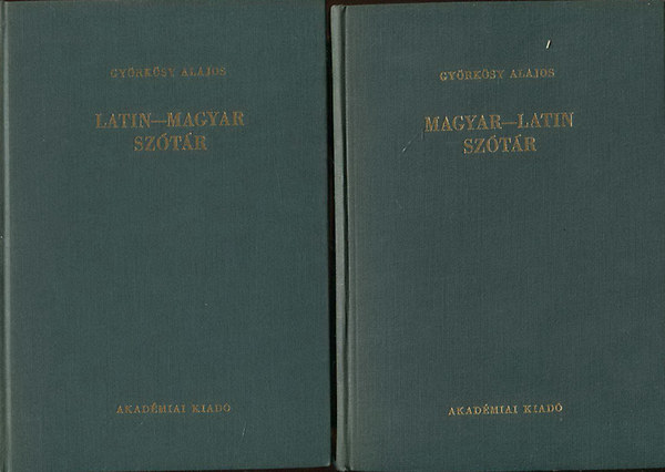 Györkösy Alajos: Latin-magyar és Magyar-latin szótár