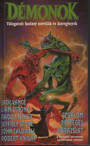 Vance-Strong-Renier-Stone...: Démonok- Válogatott fantasy novellák és kisregények