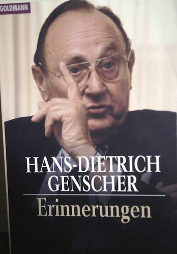 Hans-Dietrich Genscher: Erinnerungen