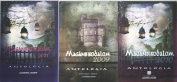 : Magánbirodalom antológia 2009 + 2010 + 2011 (3 kötet)