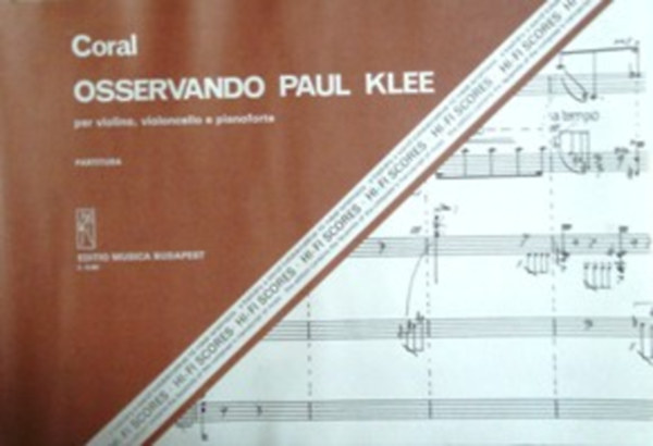 Coral: Osservando Paul Klee - per violino, violoncello e pianoforte