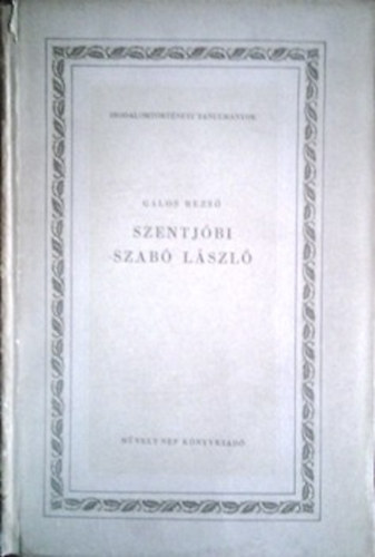 Galos Rezső: Szenjóbi Szabó László