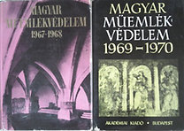 Dercsényi-Entz-Havassy-Merényi: Magyar műemlékvédelem 1967-1968 + Magyar műemlékvédelem 1969-1970