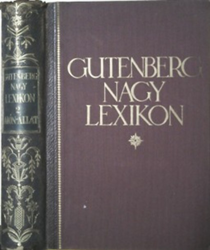 : Gutenberg nagy lexikon - Minden ismeretek tára 2. Aión-Állat