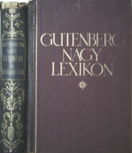 : Gutenberg nagy lexikon - Minden ismeretek tára 6 - Bernád-buber