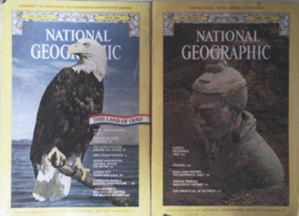 : National Geographic - 1976. július + 1978 április