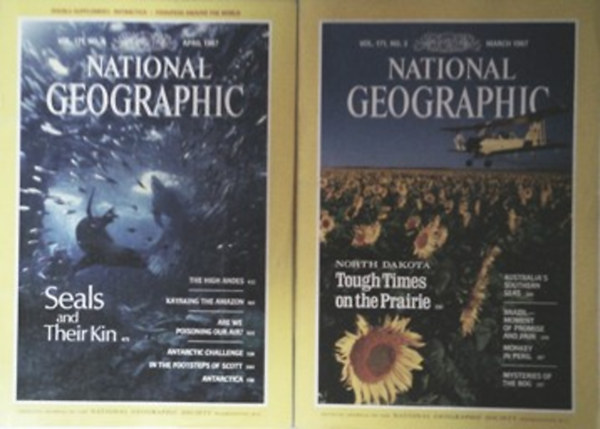 : National Geographic - 1987. március + április