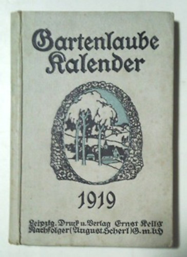 : Gartenlaube Kalender 1919