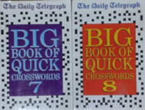 : The Daily Telegraph Big Book of Quick Croswords 7-8. (két kötet)