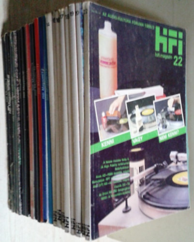 : Hifi magazin 1-22. - 1979/ősz-1986/3 (21 lapszám, a 21. hiányzik)