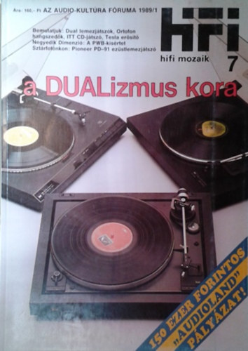 Darvas László (szerk.): HiFi Mozaik 7. (1989/1)