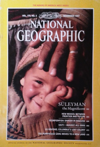 National Geographic Society: National Geographic 1987. November