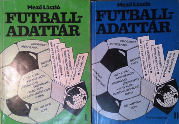 Mező László: Futball-adattár I-II.