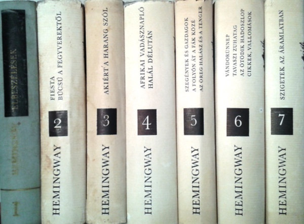 Ernest Hemingway: Ernest Hemingway művei I-VII.