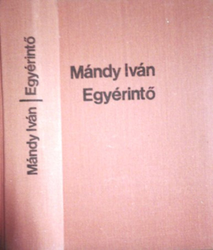 Mándy Iván: Egyérintő