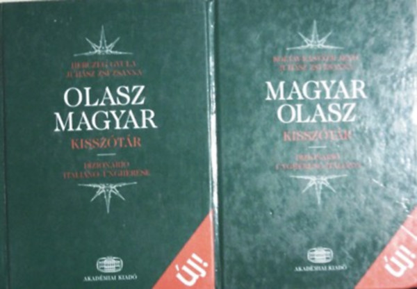 Herczeg Gyula: Magyar-olasz, olasz-magyar kisszótár I-II.