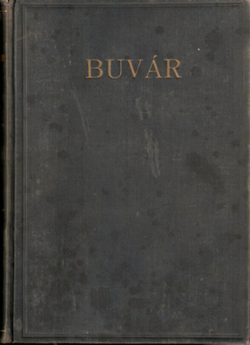 : Búvár 1938 IV. Évf./1. félév