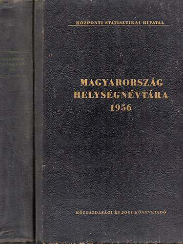 : Magyarország helységnévtára 1956