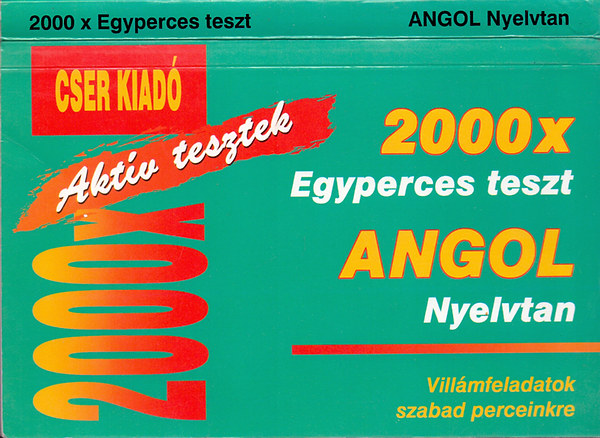 Susan Lawrwnce: Angol nyelvtan. 2000 x Egyperces teszt