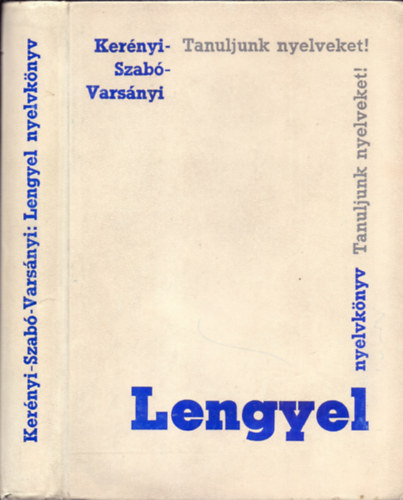 Kerényi-Szabó-Varsányi: Lengyel nyelvkönyv