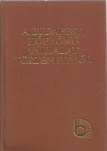 Varga István; Dr. Járosi Márton: A Budapesti Hőerőmű Vállalat történetéből (Kelenföldi Erőmű 1914-1989, Újpesti Erőmű 1912-1989)