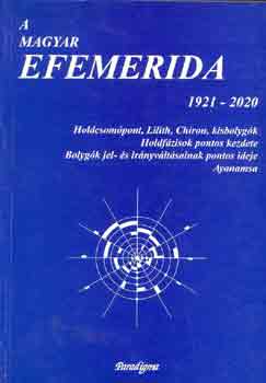 : A magyar Efemerida 1921-2020