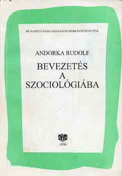 Andorka Rudolf: Bevezetés a szociológiába