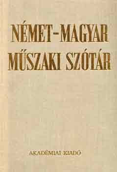 Nagy Ernő-Klár János: Német-magyar műszaki szótár