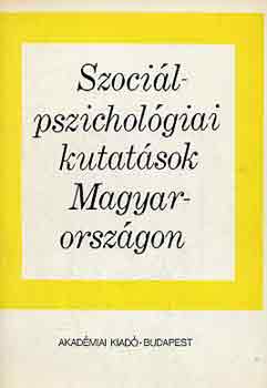 Hunyady-Pataki-Váriné: Szociálpszichológiai kutatások Magyarországon