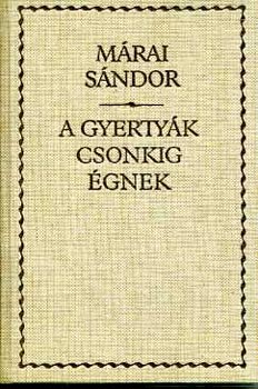 Márai Sándor: A gyertyák csonkig égnek