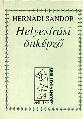 Hernádi Sándor: Helyesírási önképző