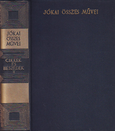 Jókai Mór: Jókai Mór összes művei - Cikkek és beszédek II. ( Kritikai kiadás)