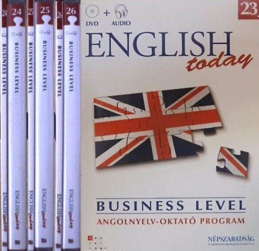 : English today 23-26 - Business level 1-4. (könyv+DVD+audio)