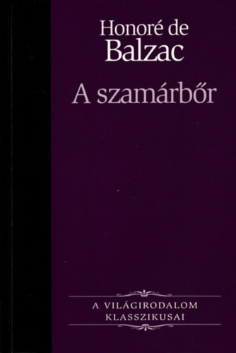 Honoré de Balzac: A szamárbőr