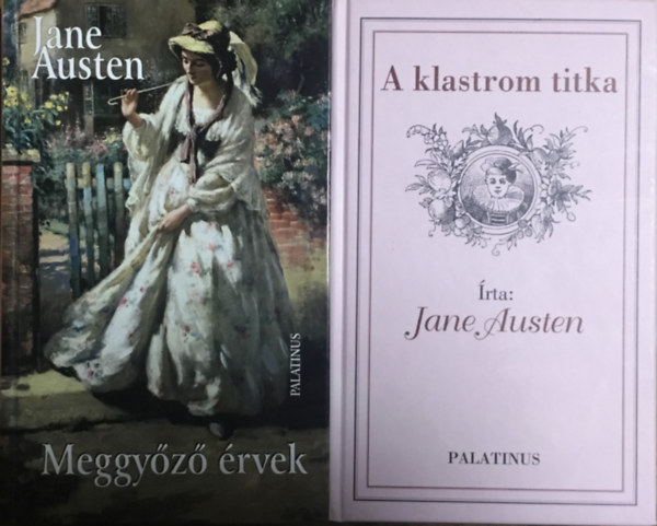 Jane Austen: Meggyőző érvek + A Klastrom titka (2 db)