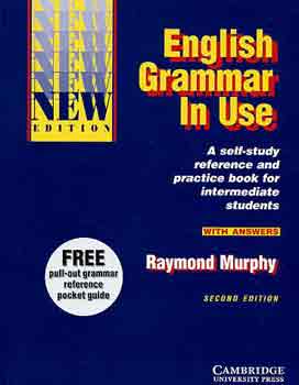 Raymond Murphy: English Grammar in Use (self-study ref. book for intermed.) with answ.