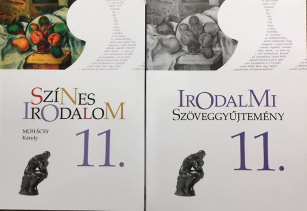 Mohácsy Károly: Színes Irodalom 11. + Irodalmi Szöveggyűjtemény 11. (2 kötet)