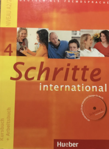 : Schritte International 4 Kursbuch+Arbeitsbuch+Audio Cd