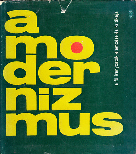 Vanszlov-Kolpinszkij: A modernizmus (A fő irányzatok elemzése és kritikája)