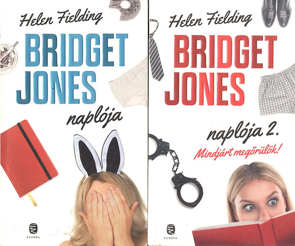 Helen Fielding: Bridget Jones naplója + Bridget Jones naplója 2. - Mindjárt megőrülök (2 kötet)