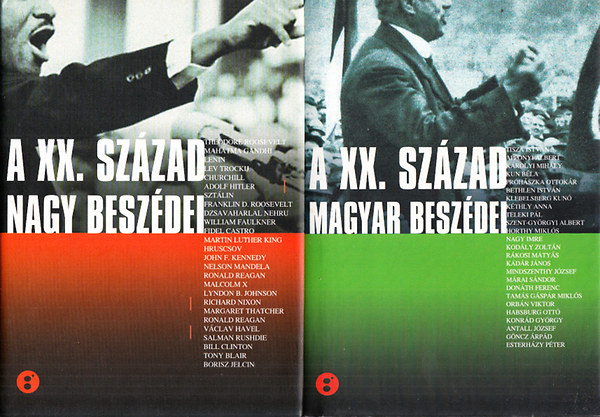 Vajda Barnabás: A XX. század magyar beszédei + A XX. század nagy beszédei (2 mű)